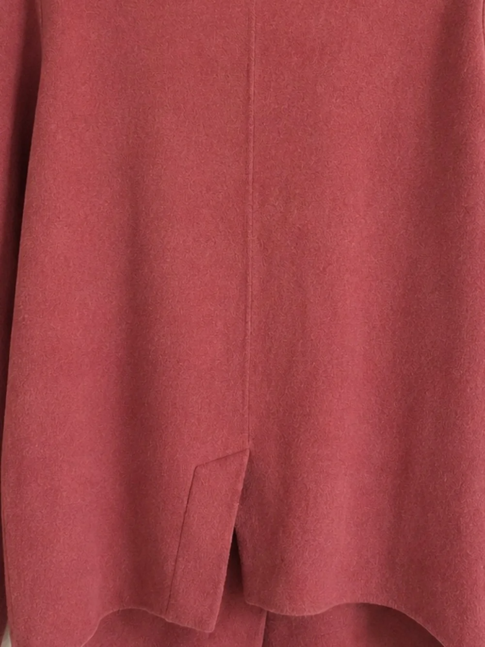 J. Crew Women’s Knit Blazer Cardigan Brick Red Pockets Cardigan Size M